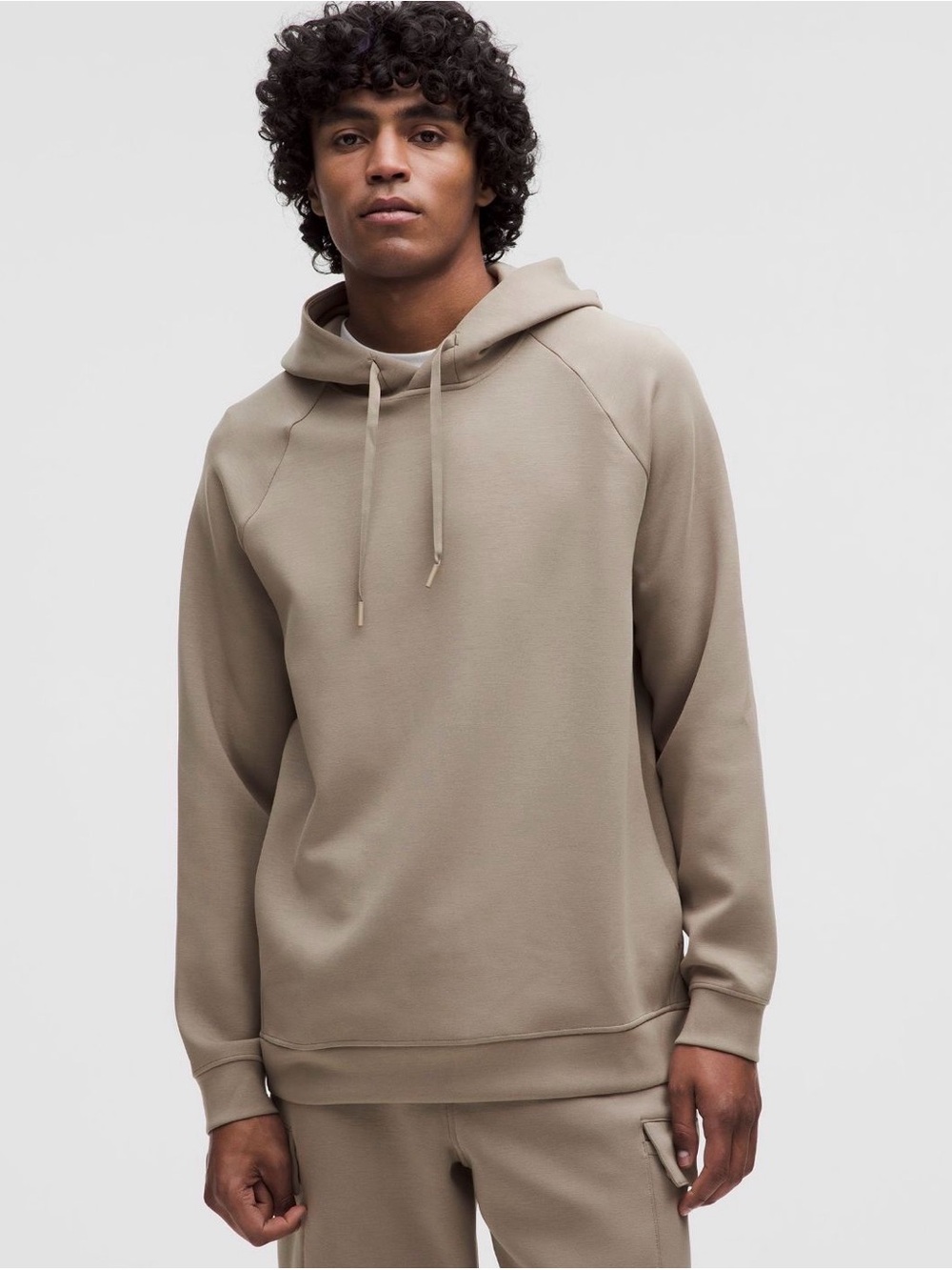 NWT Lululemon Smooth Spacer Pullover Hoodie in Warm Ash Grey